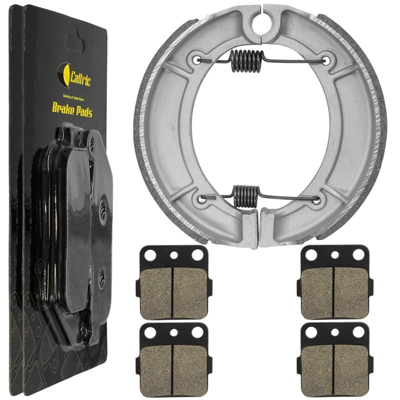 for Yamaha Grizzly 600 YFM600 1998 1999 2000 2001 Front Rear Brake Pads Shoes