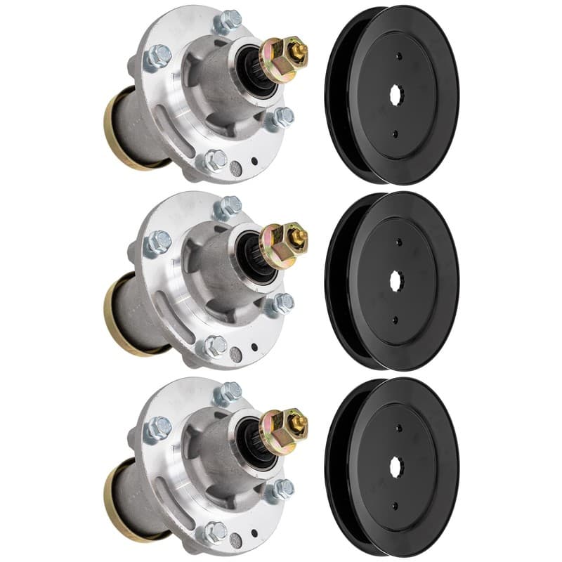 8TEN Deck Spindle Kit for Husqvarna EZ5225 48 52-Inch 539112170 532173436 3 Pack