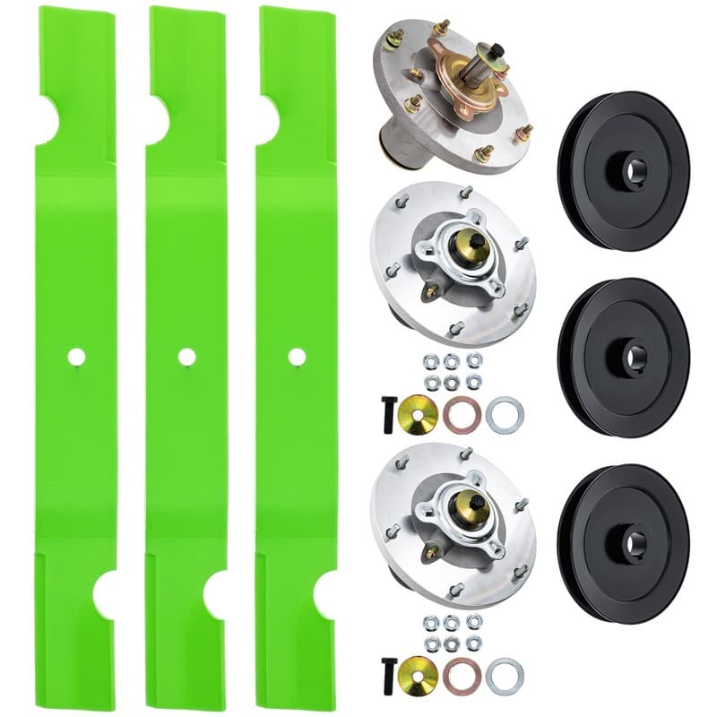 8TEN Blade Spindle Kit for Grasshopper 9861 61-Inch 320245 623782 623781 415892