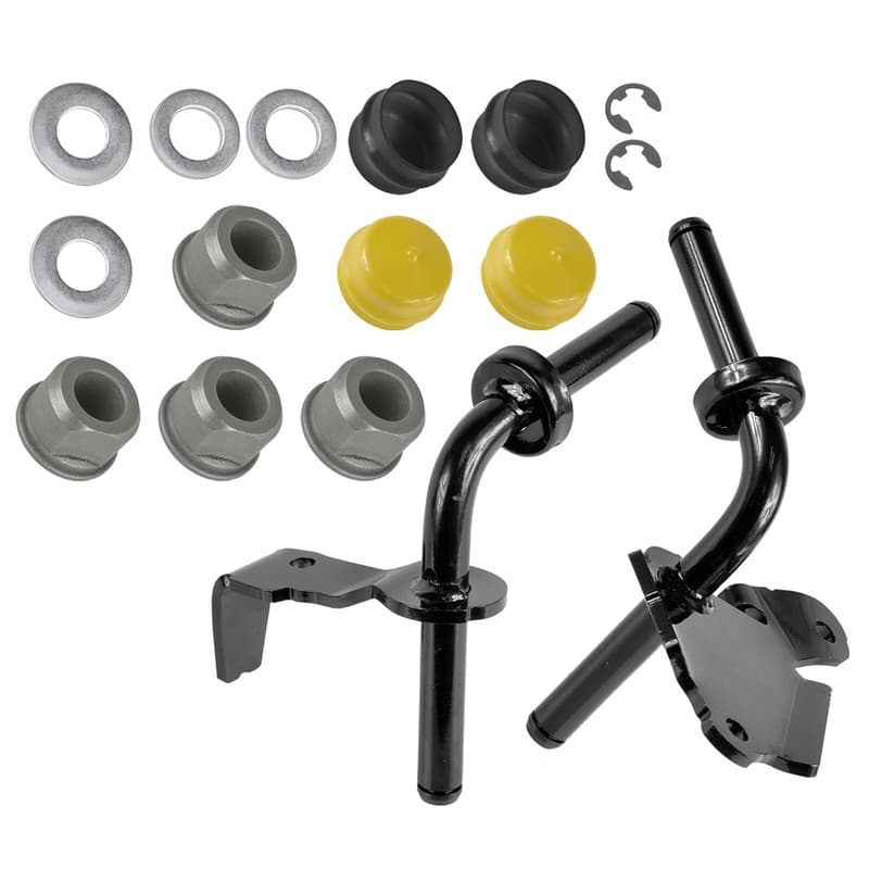 R & L Steering Spindle Bushing Kit For John Deere E140 E150 E160 E170 48"