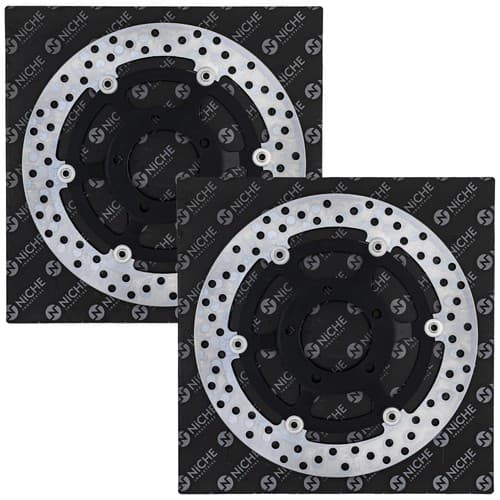 NICHE Front Brake Rotor Set For Triumph TT600 Speed Four T2021020 Motorcycle