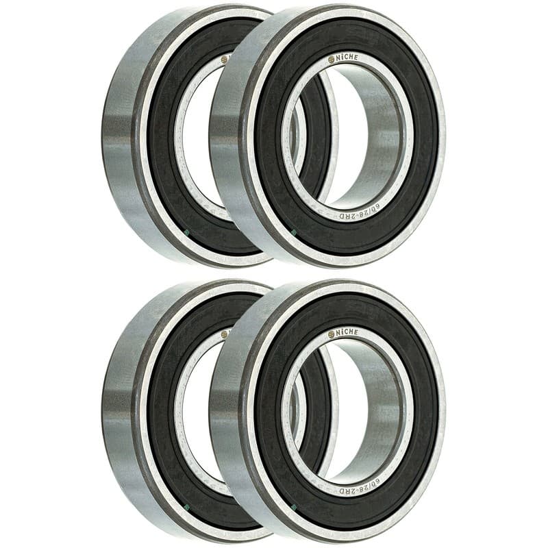 NICHE Wheel Bearing for Yamaha Champ 100 Kawasaki KFX50 Honda 28x52x12 4 Pack