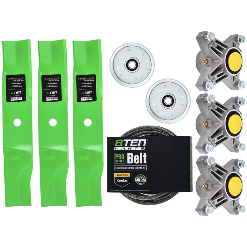Deck Kit Blade Spindle Belt Idler for MTD Cub Cadet 19A40015 48 Inch Deck