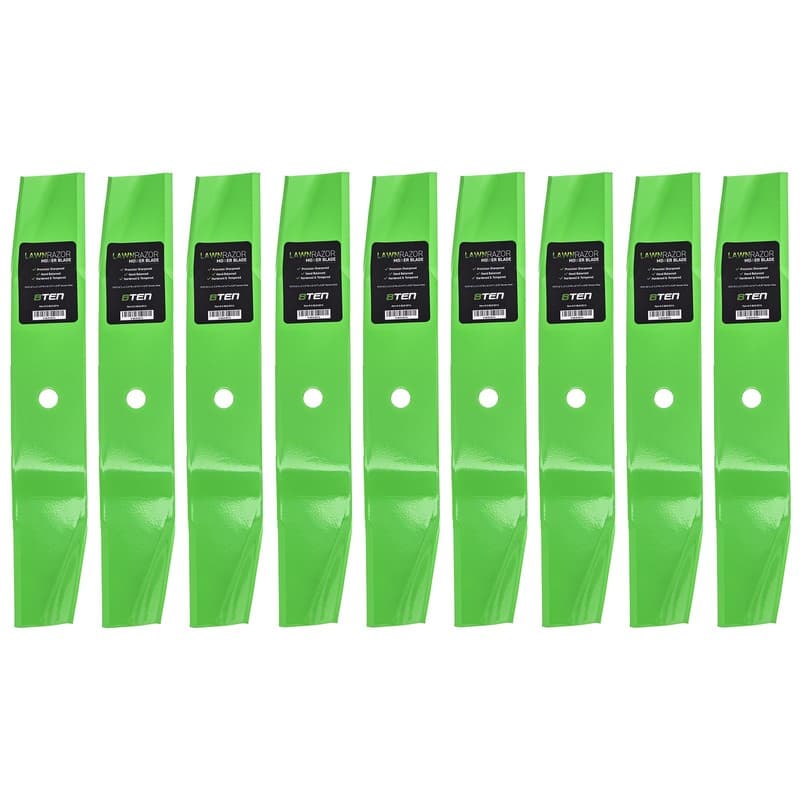 LawnRAZOR Deck Blade Set for Gravely ZT 1844 1944 2044 01593800 9-Pack