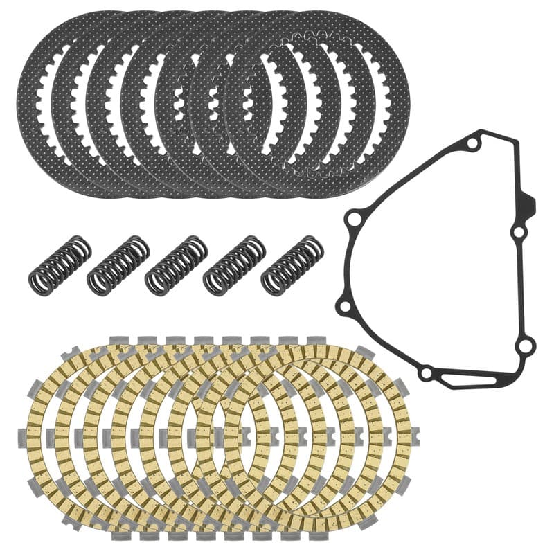 Clutch Friction Steel Plates Spring and Gasket Kit for Kawasaki KX250F 2009-2016