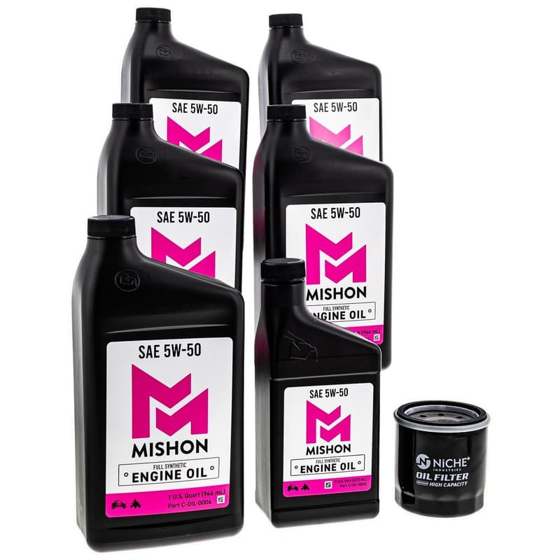 MISHON Engine Oil Change Kit for Polaris Xpedition 425 ATV 2000-2002