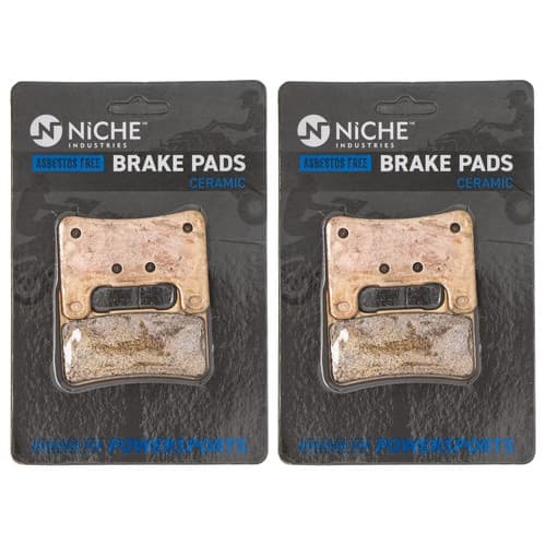 Brake Pad Set for Suzuki GSXR600 GSXR750 Kawasaki Z1000 Front Ceramic 2 Pack