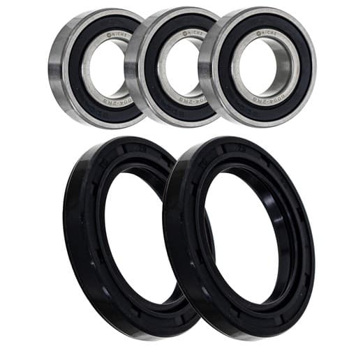 NICHE Wheel Bearing Seal Kit for Suzuki RM125 RM250 6004-2RS Motorcycle
