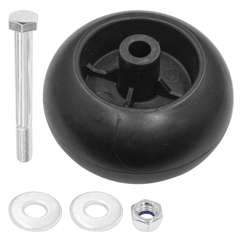 788166 788166P 031997 Deck Wheel Anti-Scalp Roller w/ Bolt for Hustler Mower