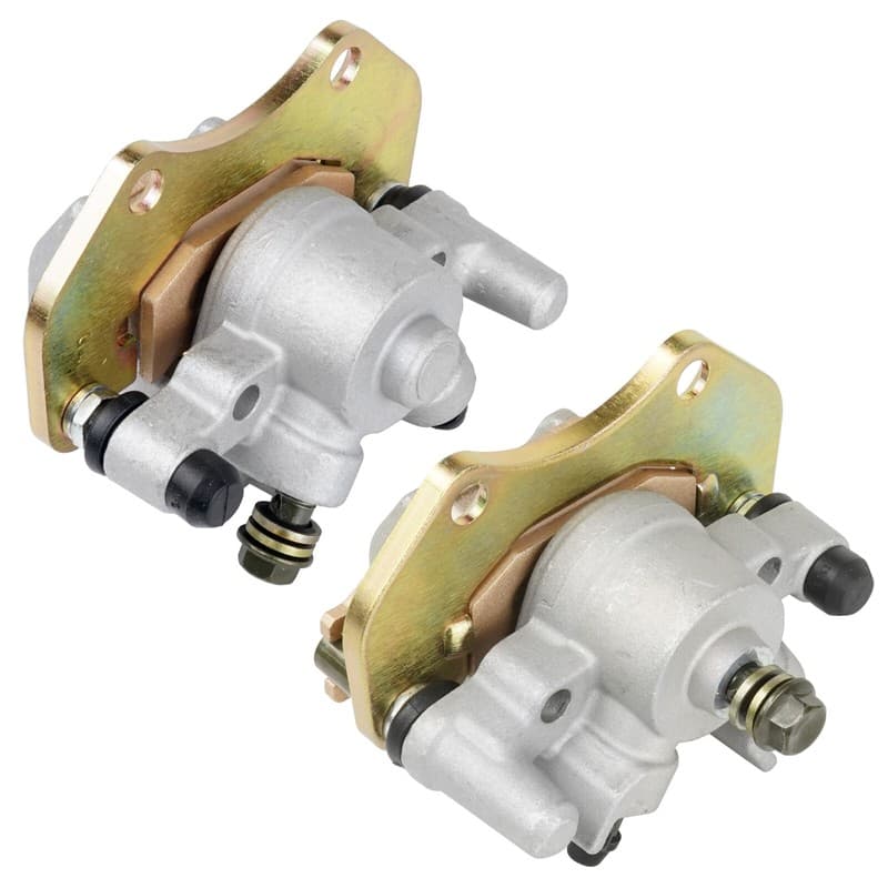 for Can-Am Front Left and Right Brake Caliper W/ Brake Pads 705600575 705600576