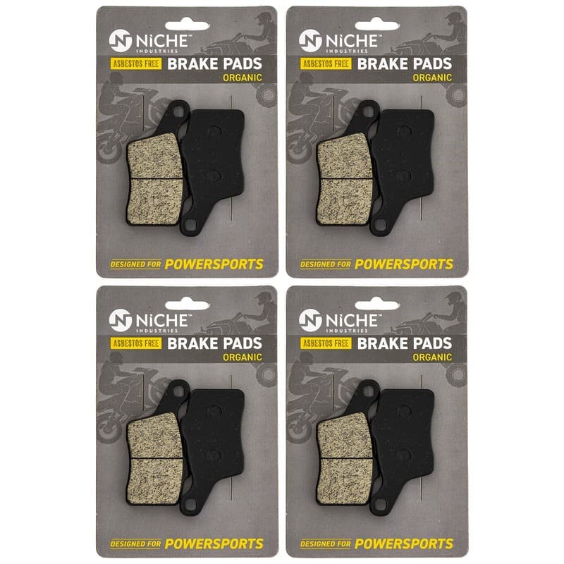 Brake Pad Set for Ski-Doo GSX 600 Summit Renegade X 800R Rear Organic 4 Pack