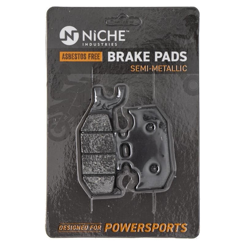 Brake Pad Set for Polaris 1912971 Rear Left Right Semi-Metallic ACE Ranger 150
