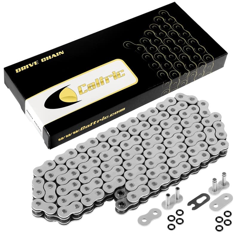 White Drive Chain 520 X 120 Links ATV | Quad 520-Pitch 120-Links with O-Ring