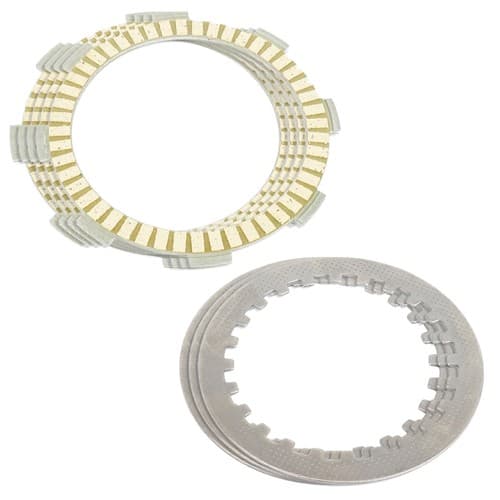 Clutch Friction And Steel Plates for Honda TRX125 Fourtrax 125 2X4 1987 1988