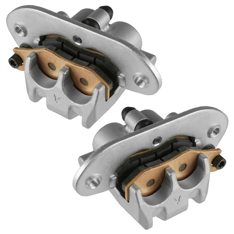 Rear Left & Right Brake Calipers For Yamaha 1XD-2580W-01-00 1XD-2580V-01-00