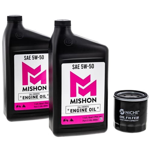 MISHON Engine Oil Change Kit for Polaris Trail Boss Blazer 325 330 ATV