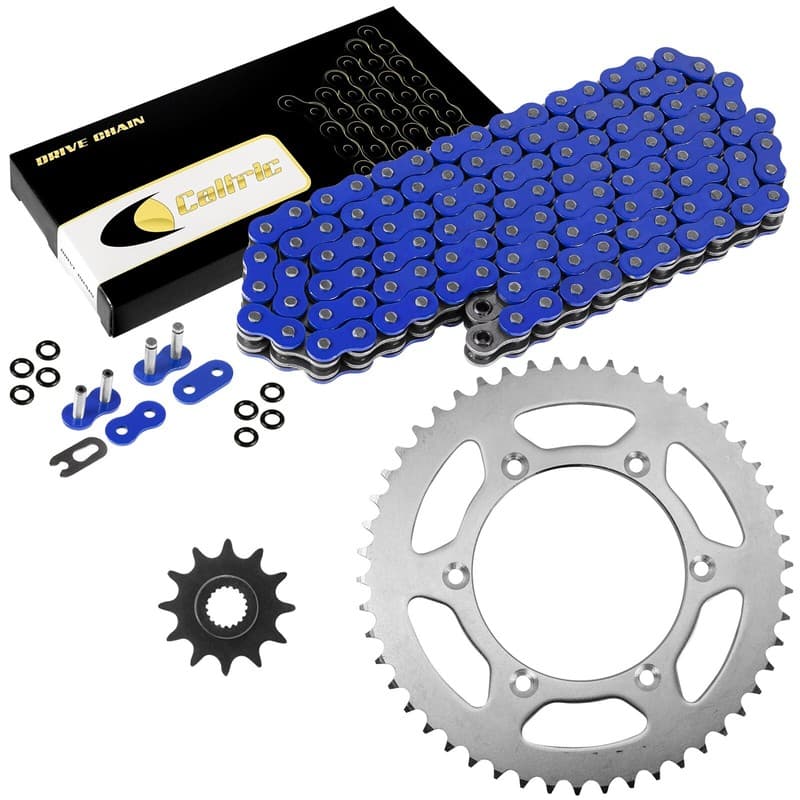 Blue O-Ring Drive Chain & Sprockets Kit for Suzuki RM125 1997 1998 1999 2005