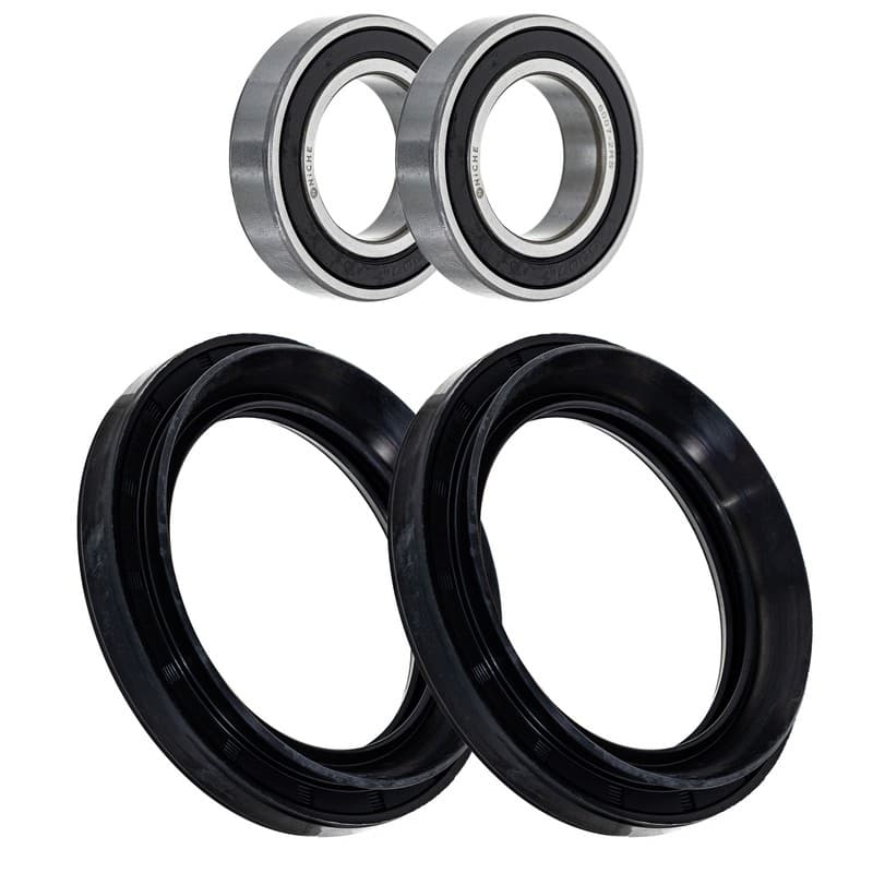NICHE Wheel Bearing Seal Kit for Honda 1986-1987 ATC200X 6007-2RS ATV