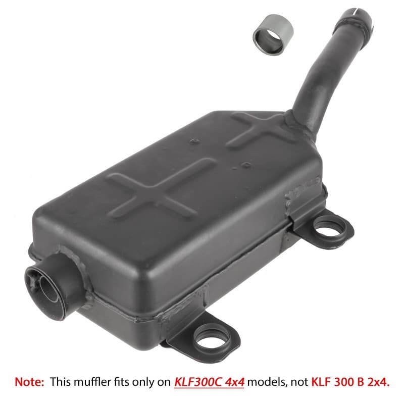 Complete Exhaust Muffler w/ Gasket fits Kawasaki 18001-1700