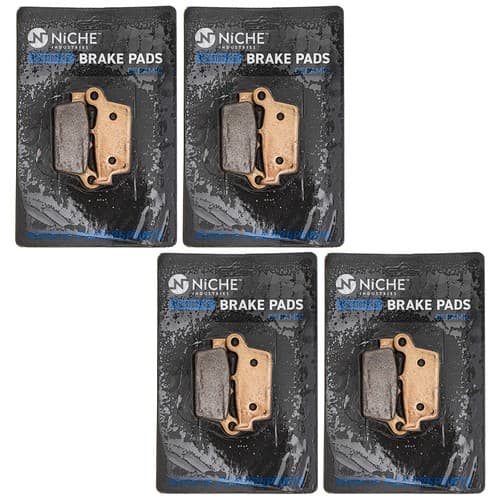 Brake Pad Set for Honda XR650L CR125R CR250R Suzuki Yamaha Rear Ceramic 4 Pack