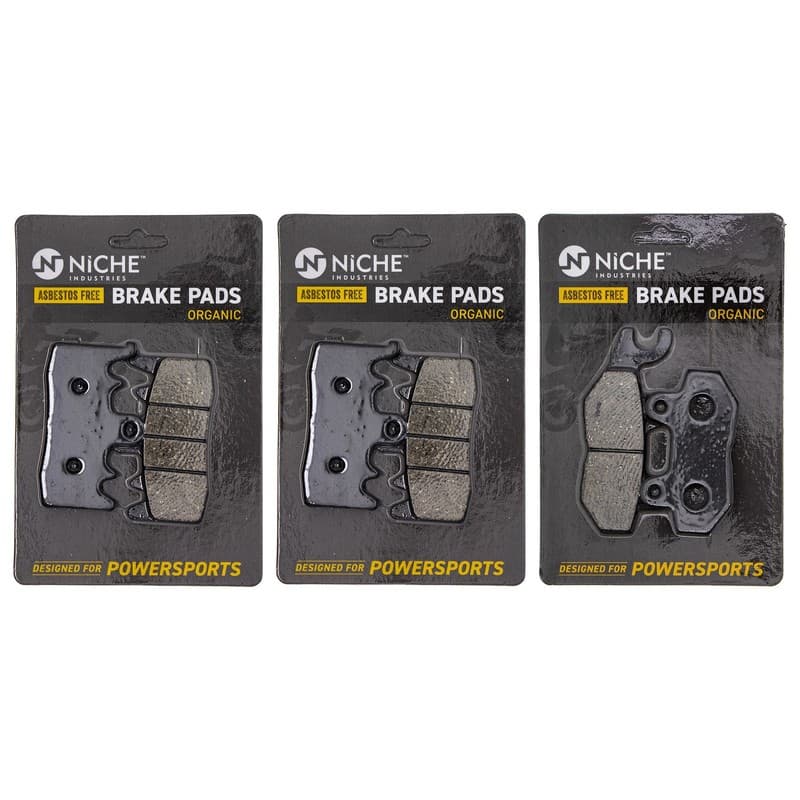 NICHE Brake Pad Set for Triumph Tiger Explorer XR Front Rear Organic