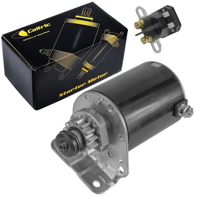 Starter And Relay for John Deere Tractor Lawn LA125 LA115 LA110 LA100 L105