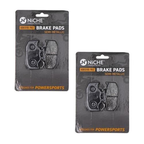 Brake Pad Set for Yamaha YZ125 YZ250 YZ400F Suzuki Rear Semi-Metallic 2 Pack