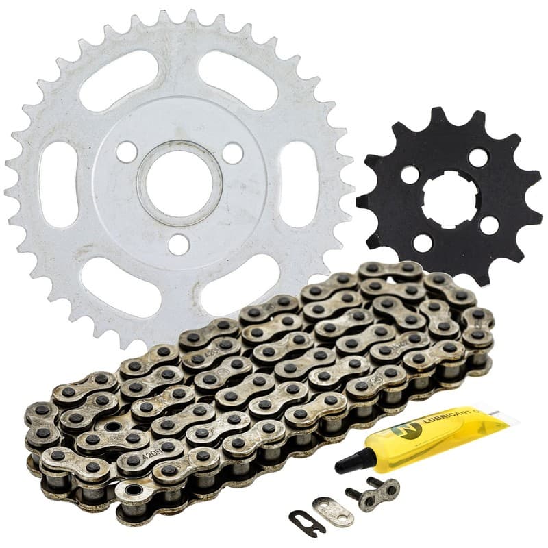 Sprocket Chain Set for Honda Z50 13/37 Tooth 420 Rear Front Combo Kit