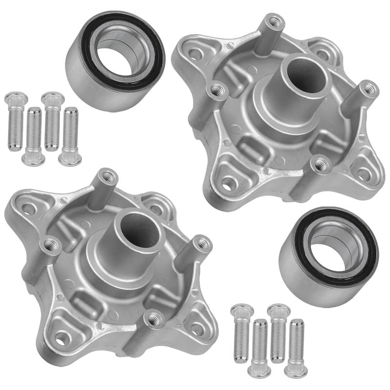 Rear Wheel Hub W/Bearing Bolts for Polaris Ranger  500 2x4 4x4 2006-2020 /12x