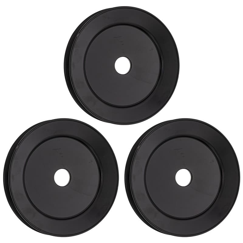 Spindle Pulley Set for Cub Cadet Tank 50 48 LT1050 Z-forCE GT1554 SLT1554 3-Pack
