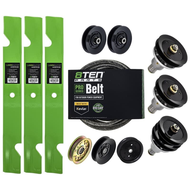 Mower Deck Rebuild Kit for Exmark Turf Ranger 103-8075 103-2530 1-613098 60-Inch