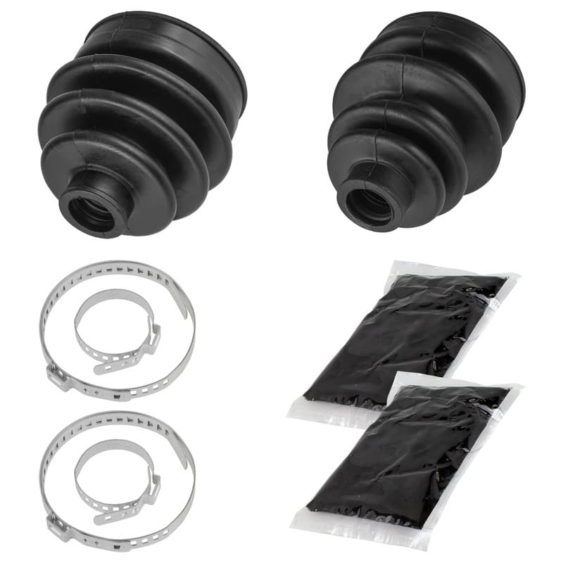 Front Axle Inner & Outer CV Boot Kit For Suzuki Quadrunner 4WD LT-4WD 1987-98