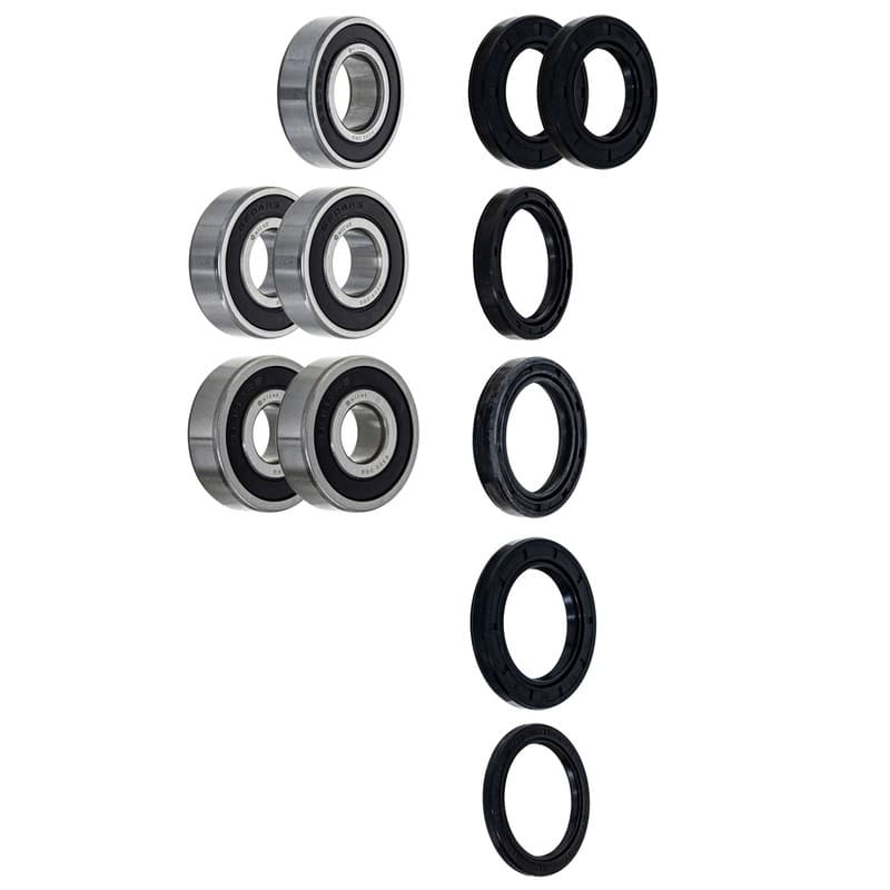 NICHE Wheel Bearing Seal Kit for Triumph Tiger 955i 6205-2RS 6204-2RS 6303-2RS