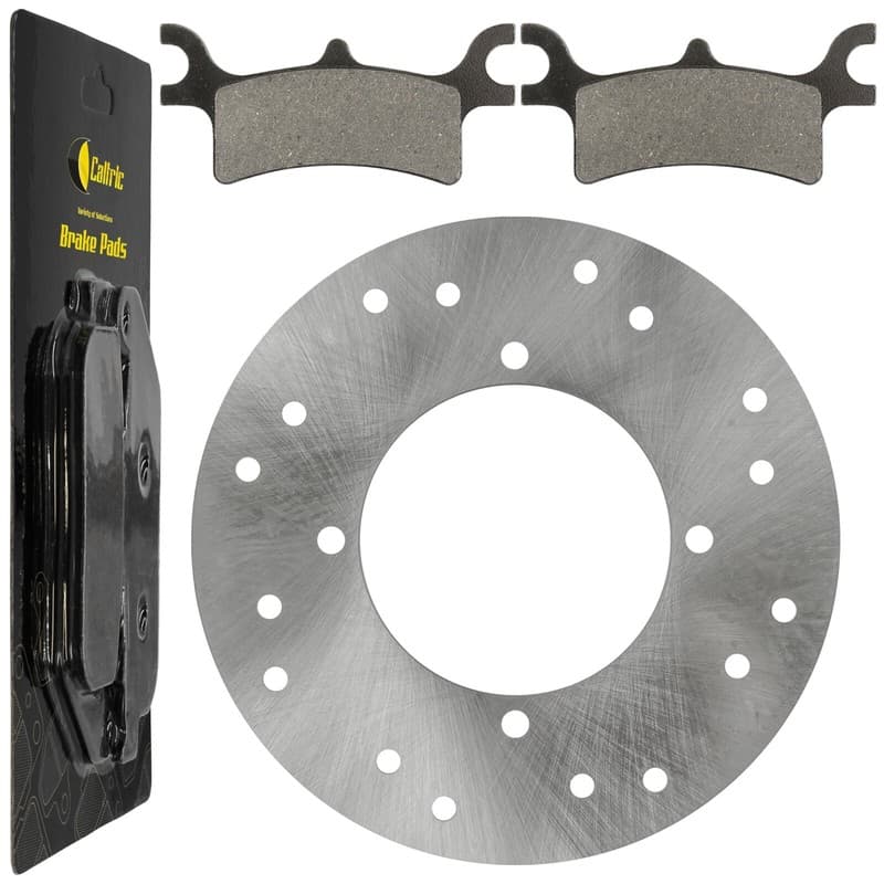 Rear Brake Disc Rotor W/ Pads for Polaris Sportsman 500 450 2003 2004 2005 2006