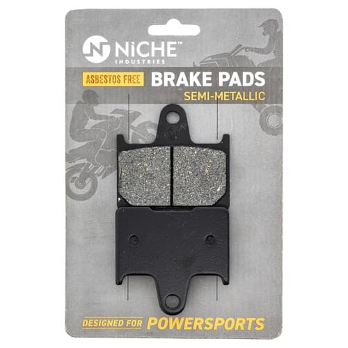 NICHE Brake Pad Set for Yamaha Venture 600 VMAX 500 700 Rear Semi-Metallic
