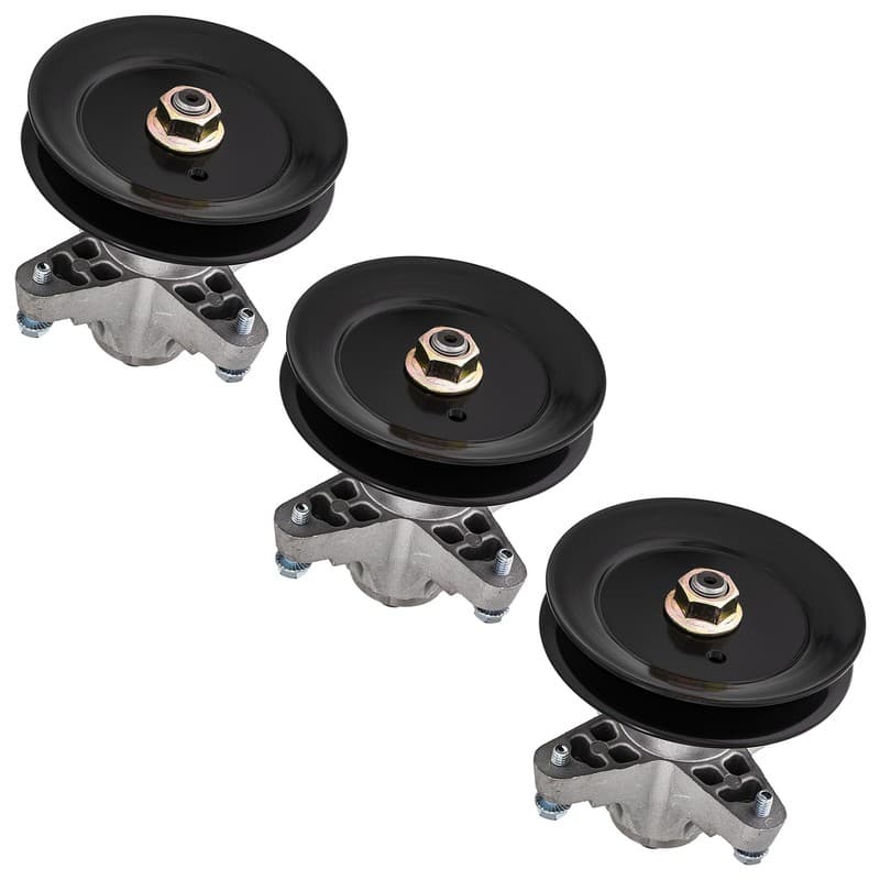 Deck Spindles Kit for Troy-Bilt Super Horse XP RZT50 Bronco Mustang 3-Pack