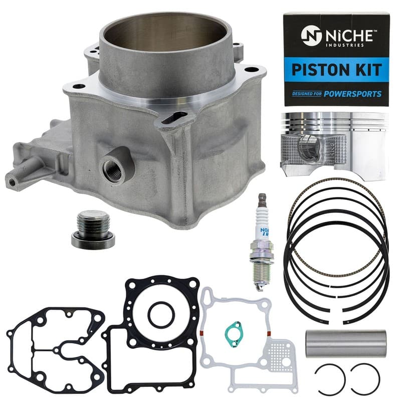 NICHE Cylinder Piston Gasket Kit Honda Rincon 650 2003-2005 12100-HN8 (100mm)