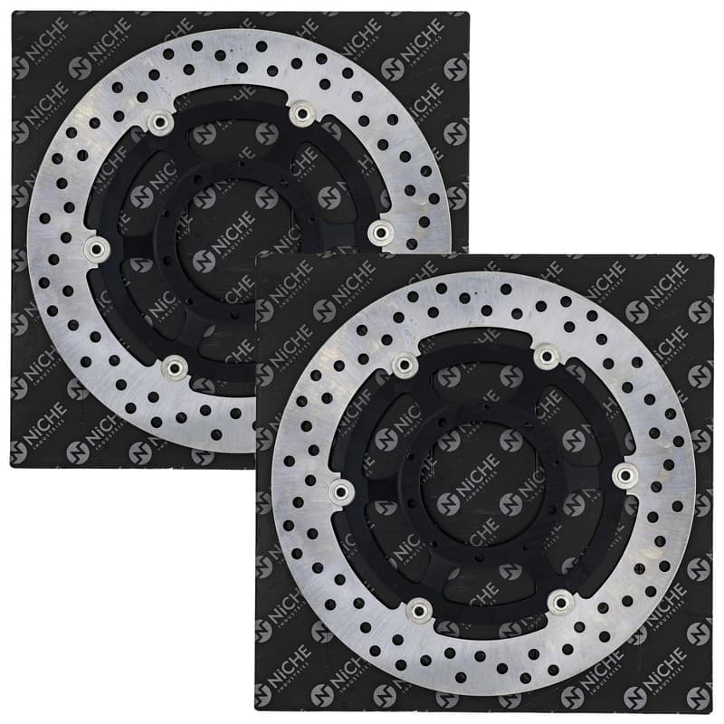 NICHE Front Brake Rotor Set for Honda CBR1000RR VFR1200F 45120-MKF-D41