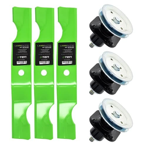 8TEN Blade Spindle Kit for Ariens Gravely Zoom ZT 42 51520900 04265400 42-Inch