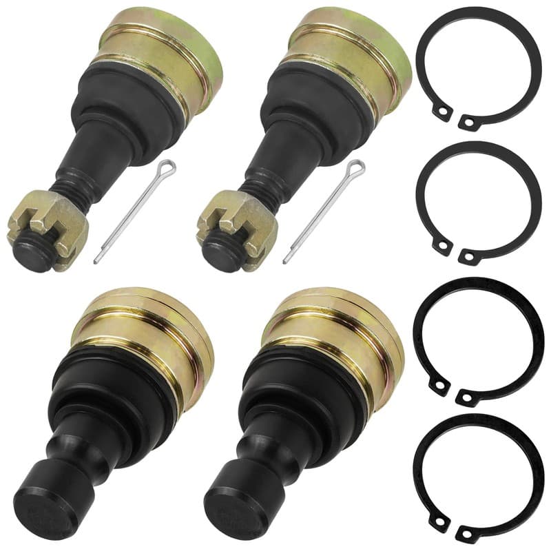 4 Front Lower Upper Ball Joint fits Polaris Ranger 1000 / Crew 1000 2019 2020