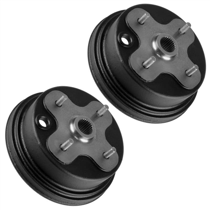 2x Front Wheel Brake Hub for Yamaha ATV Big Bear 350 4WD YFM350FW 1989-1998