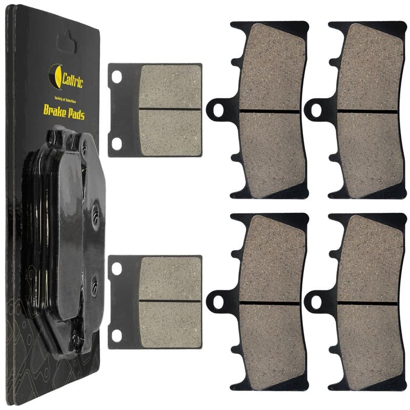 Front & Rear Brake Pads for Kawasaki ZX7R ZX-7R Ninja ZX750 1996-2003