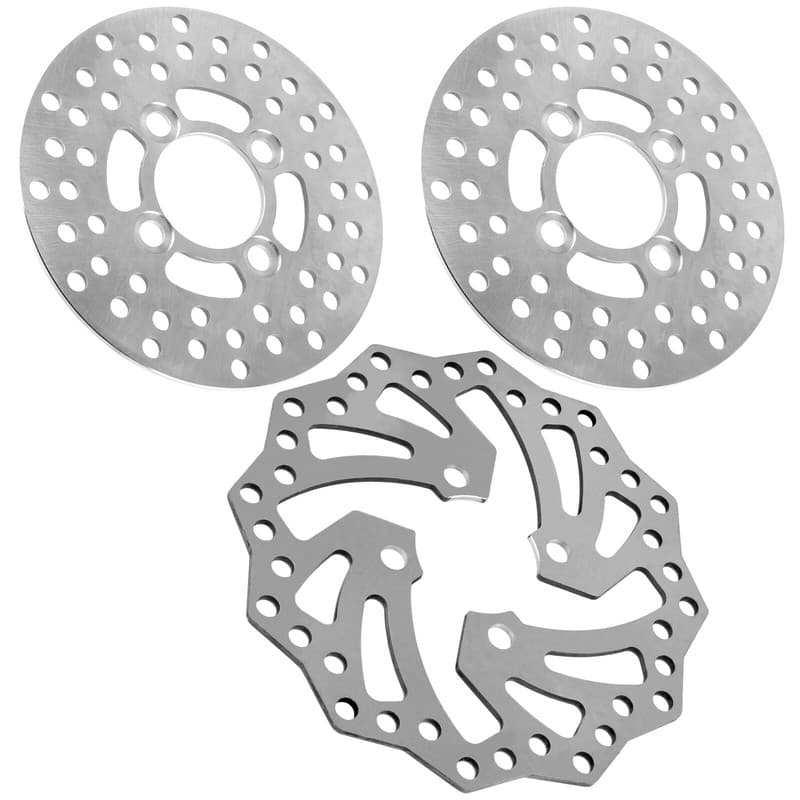 Front and Rear Brake Disc Rotor for Yamaha YFZ450R / YFZ450RSE Special 2009-2026