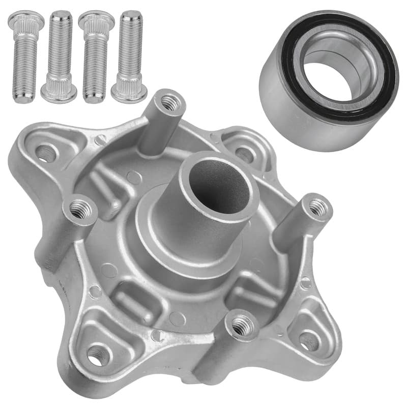 Rear Wheel Hub w/ Bearing Bolt For Polaris RZR 800 EFI / RZR S 4 800 2008 - 2014
