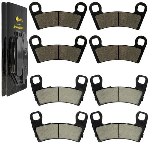 Front and Rear Brake Pads for Polaris RZR 900 Trail XC Edition EPS 2015-2020