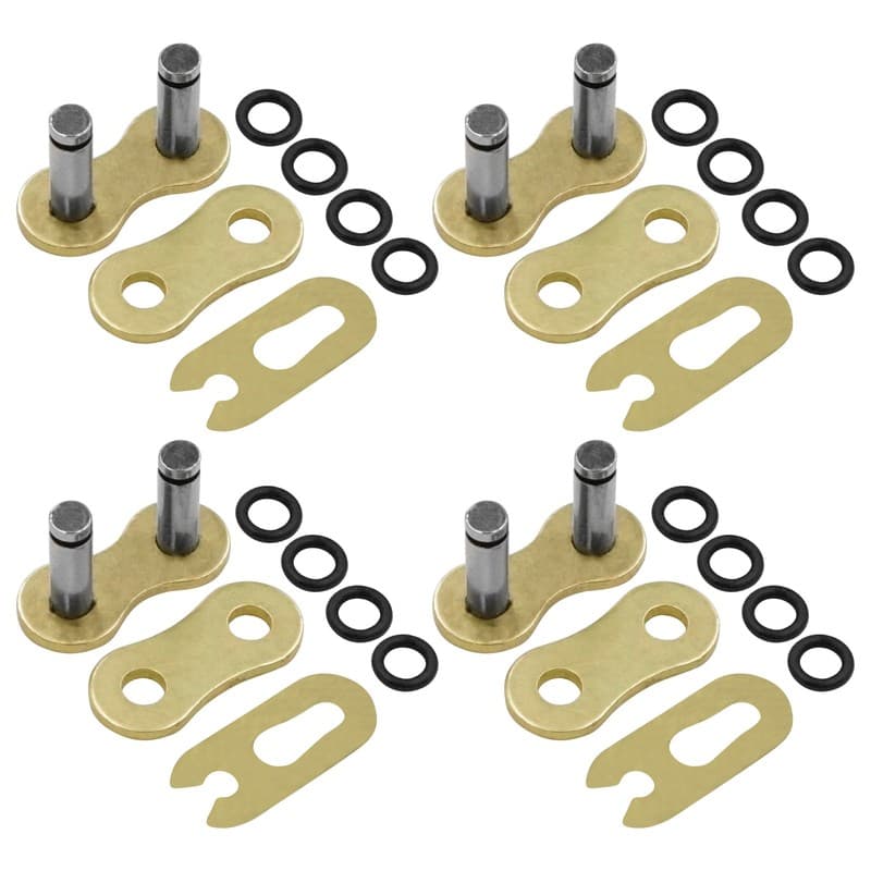 Caltric 530 Chain Master Link For Motorcycle Bike ATV Connecting Link White