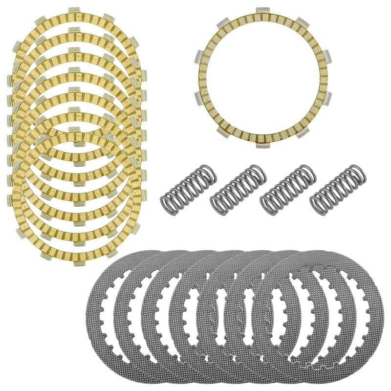 Clutch Friction Steel Plates And Springs for Honda VT750C Shadow Aero 750 04-18