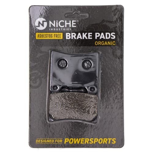 NICHE Brake Pad Set for Yamaha YZF600R FZR600 FZR1000 RZ350 Front Rear Organic