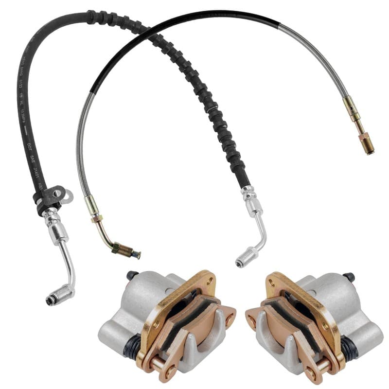 Brake Caliper w/ Pad & Line for Polaris Trail Blazer 250 1990-94 1996-00 Front