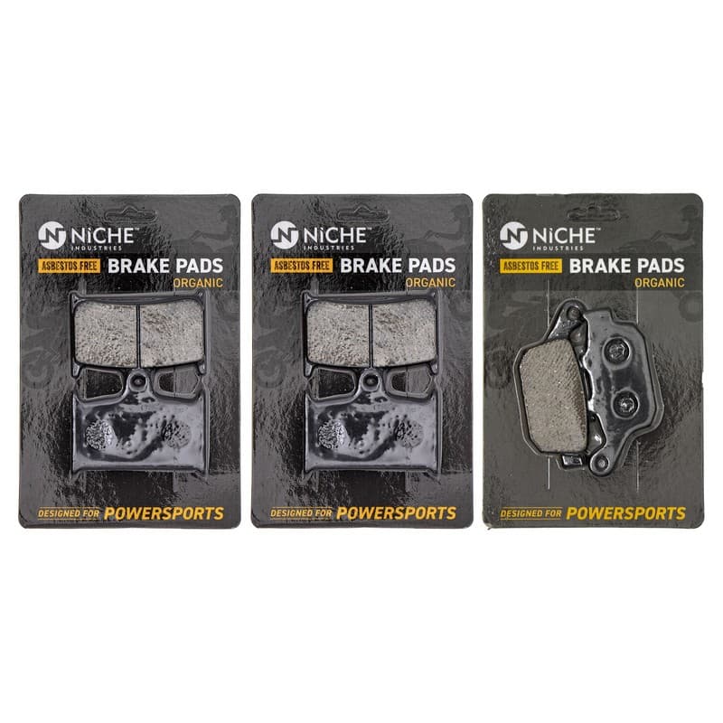 NICHE Brake Pad Set for Triumph Daytona 650 955i 600 T2020245 Front Rear Organic